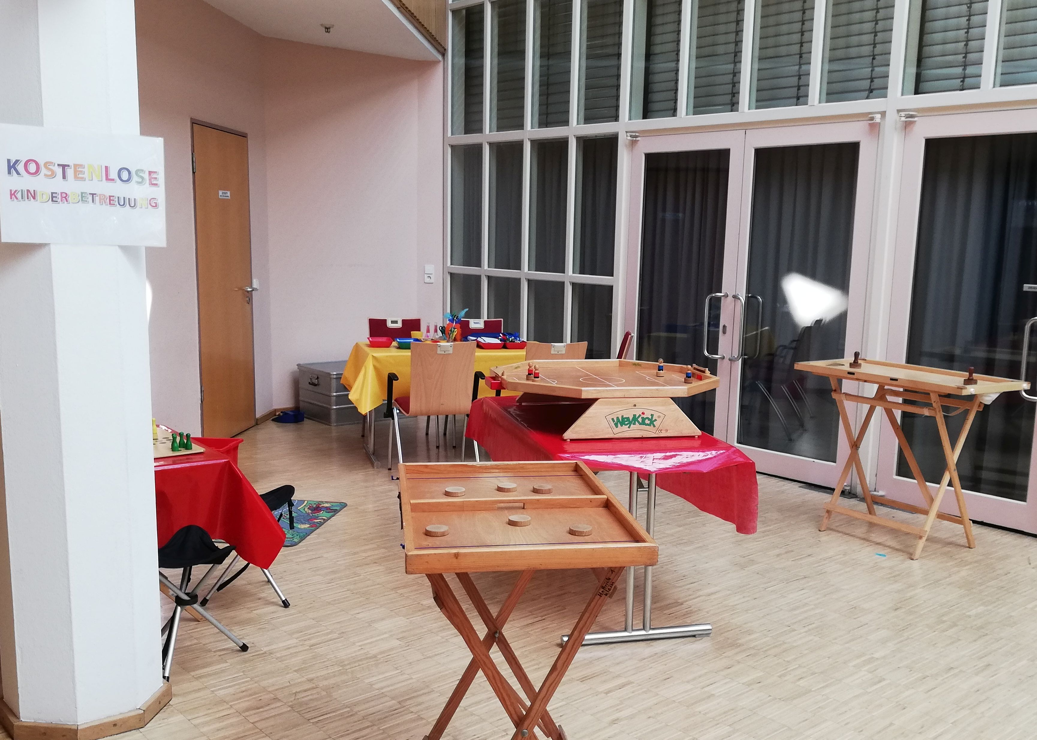 Kinderbetreuung in der Stadthalle Leonberg